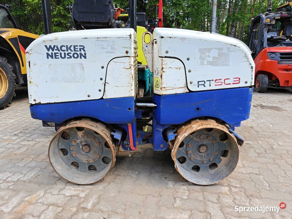 Walec okołkowany Wacker Neuson RTSC3 Zdalnie Ostrowiec Świętokrzyski sprzedam