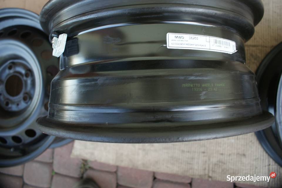 Stalowe 65Jx16 5x1143 ET40 Nissan Qashqai Juke Samochodowe Dynów