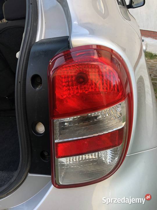 Prawa lampa tylna Nissan micra k13 lampy tylne mazowieckie Pułtusk