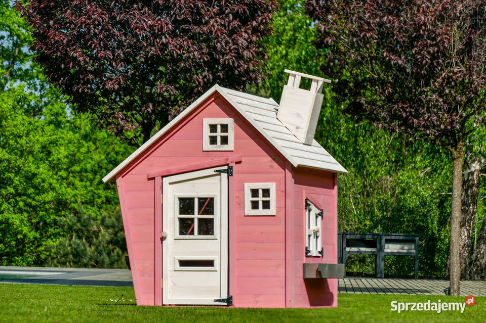 Drewniany domek ogrodowy dzieci sprzedam