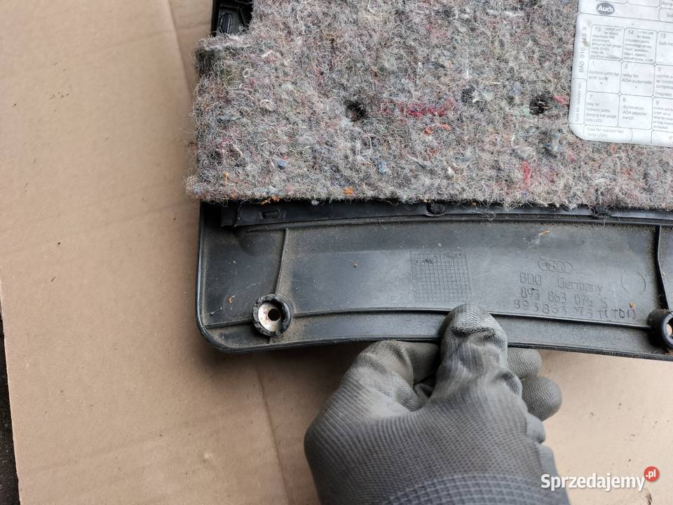 AUDI 80 B4 80B4 PÓŁKA SCHOWEK KIEROWCY OSŁONA Kamień-Kolonia