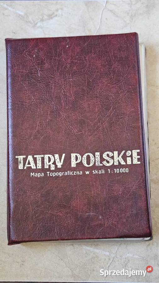 00021Tatry Polskie Mapa topograficzna Zarząd Bydgoszcz sprzedam