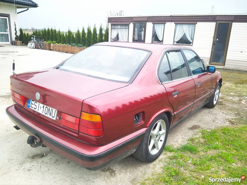 BMW e34 w stanie Rok produkcji 1994 Seria 5 łódzkie Łask