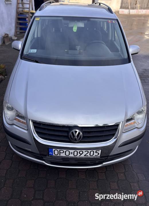 VW TOURAN 16 Benzyna nieuszkodzony Ligota Turawska