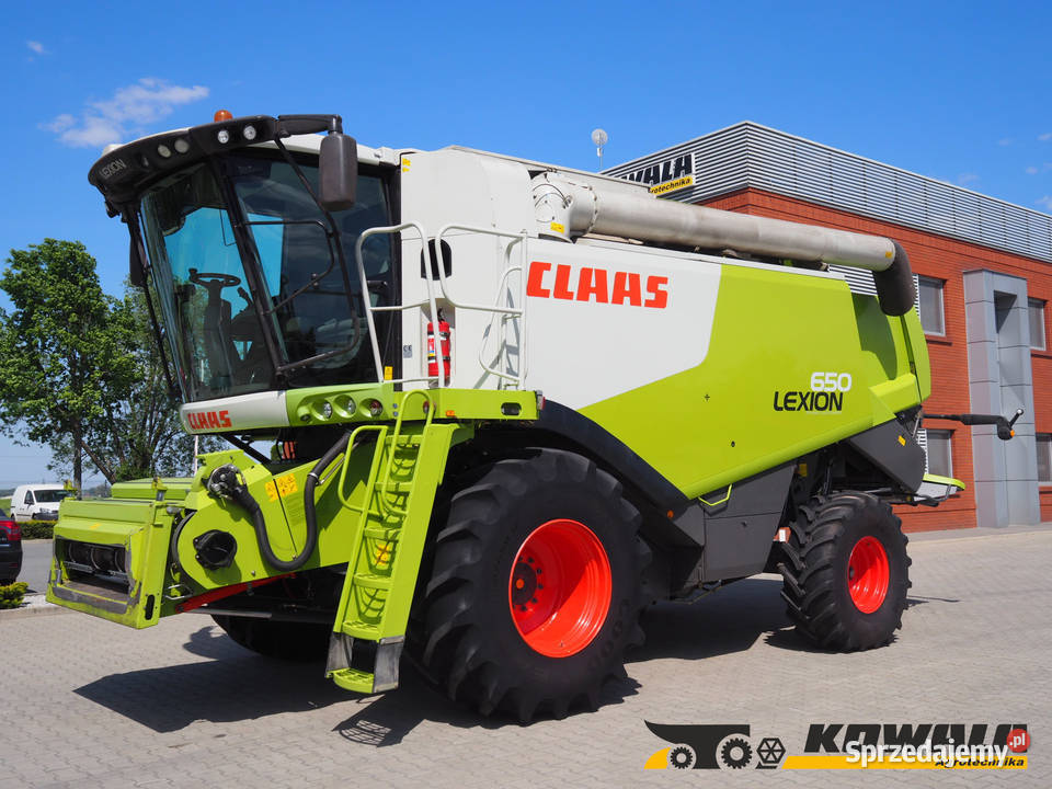 Claas Lexion 650 + V750