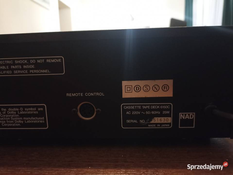 Deck 6150C klasyk analogowego brzmienia z 81 małopolskie Oświęcim