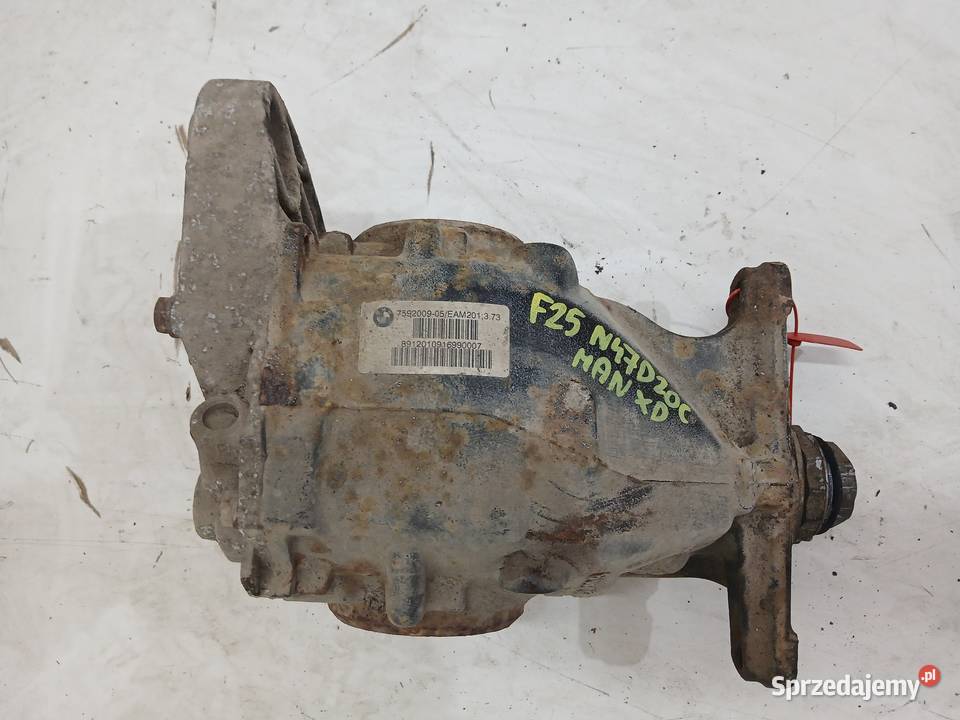 DYFERENCJAŁ MOST BMW X3 F25 N47D20C MANUAL Strzyżewice