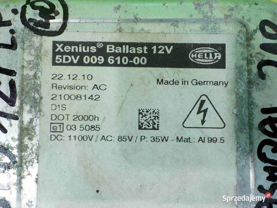 QASHQAI I J10 2 LIFT 15 DCI przetwornica XENON Suków