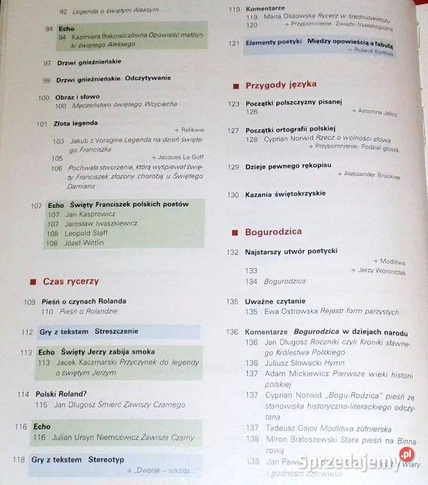 Między tekstami Język polski Cz 1 S Rosiek Rok wydania 2002 Chełm