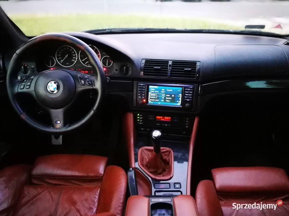 BMW E39 30D manual M pakiet Individual rude lakier metallic sprzedam