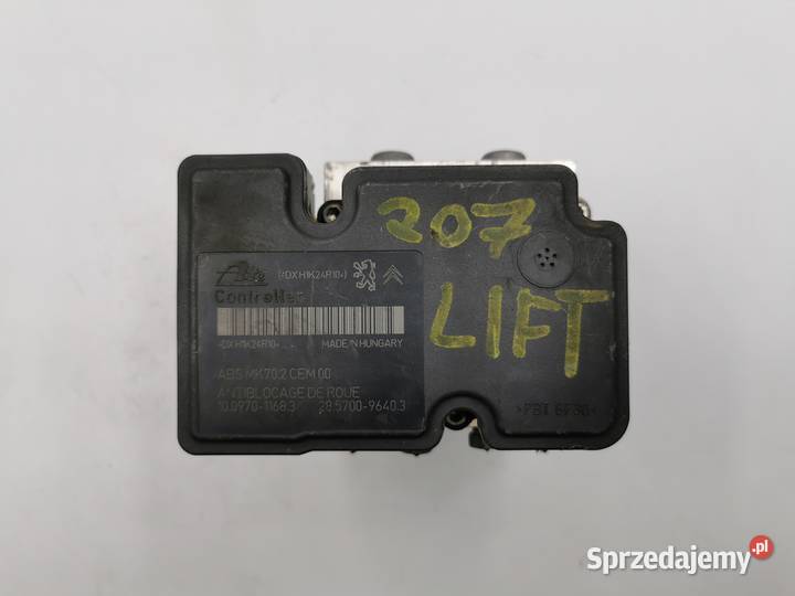 Pompa ABS Citroen C3 Peugeot 207 9675099880 Wyszków