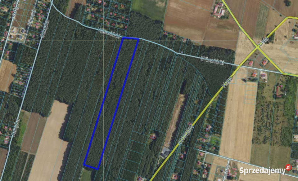 Kampinos Zawady 1020m z WZ na dom wolnostojący 97zł/m2 mazowieckie