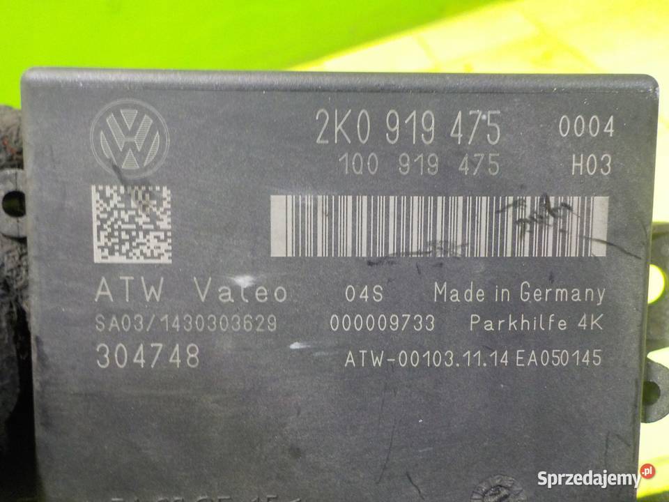 CADDY III LIFT 20 TDI 14r VAN modul sterownik Suków