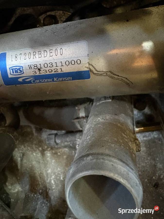 Chłodnica spalin 18720RBDE00 N22A1 Honda CRV osobowe Jelcz-Laskowice