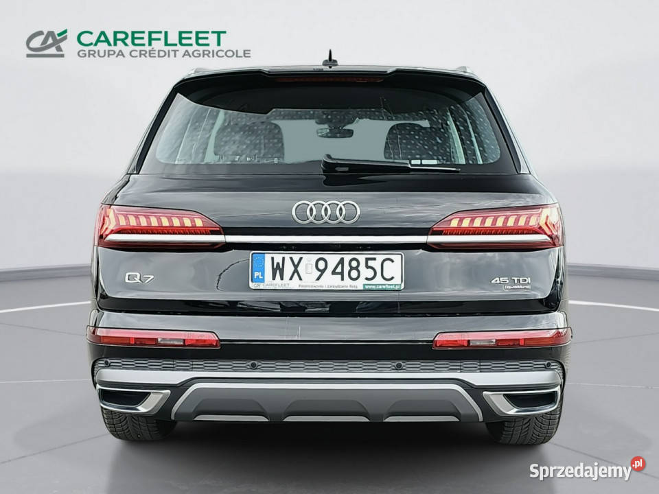 Audi Q7 45 TDI Quattro Tiptr S line WX9485C III mazowieckie Janki