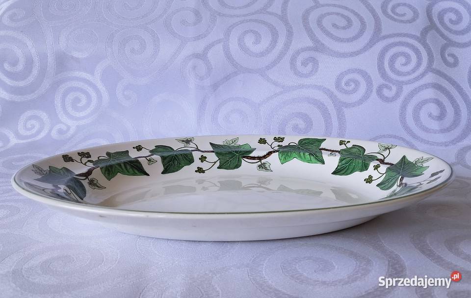 Wedgwood Napoleon Ivy owalny półmisek patera 325 Strzelce Krajeńskie