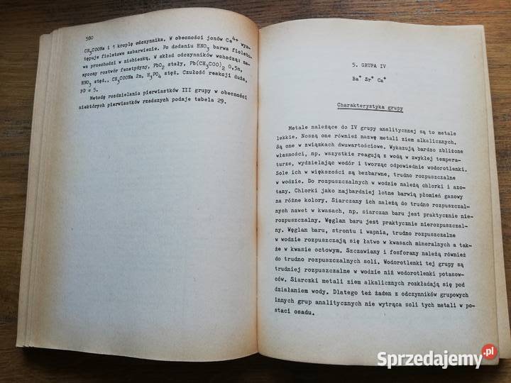 Analiza Chemiczna czII Stanisława Witekowa PWN Rok wydania 1971 Kraków