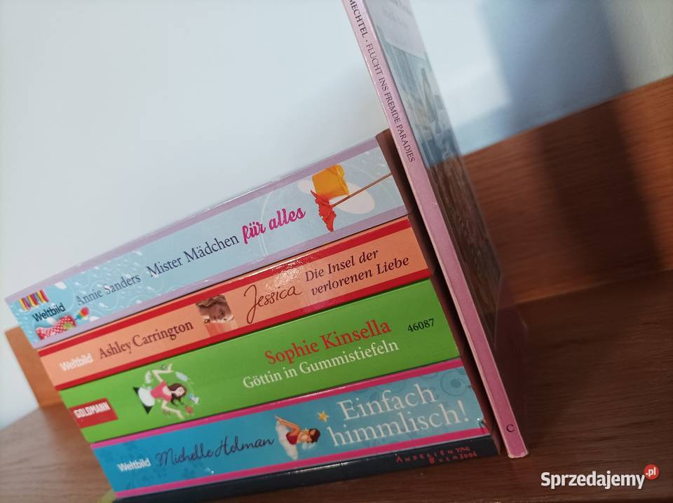 Książki w języku niemieckim Wolsztyn sprzedam