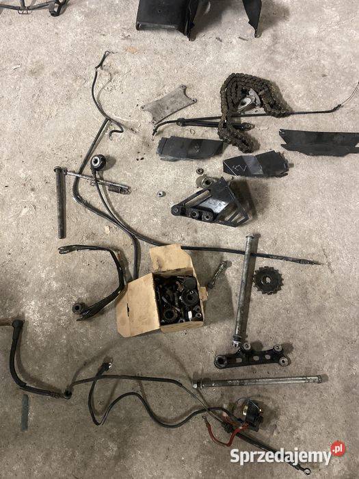 Yamaha FZ 750 Komplet srub mocowanie linka oski wielkopolskie Poznań sprzedam