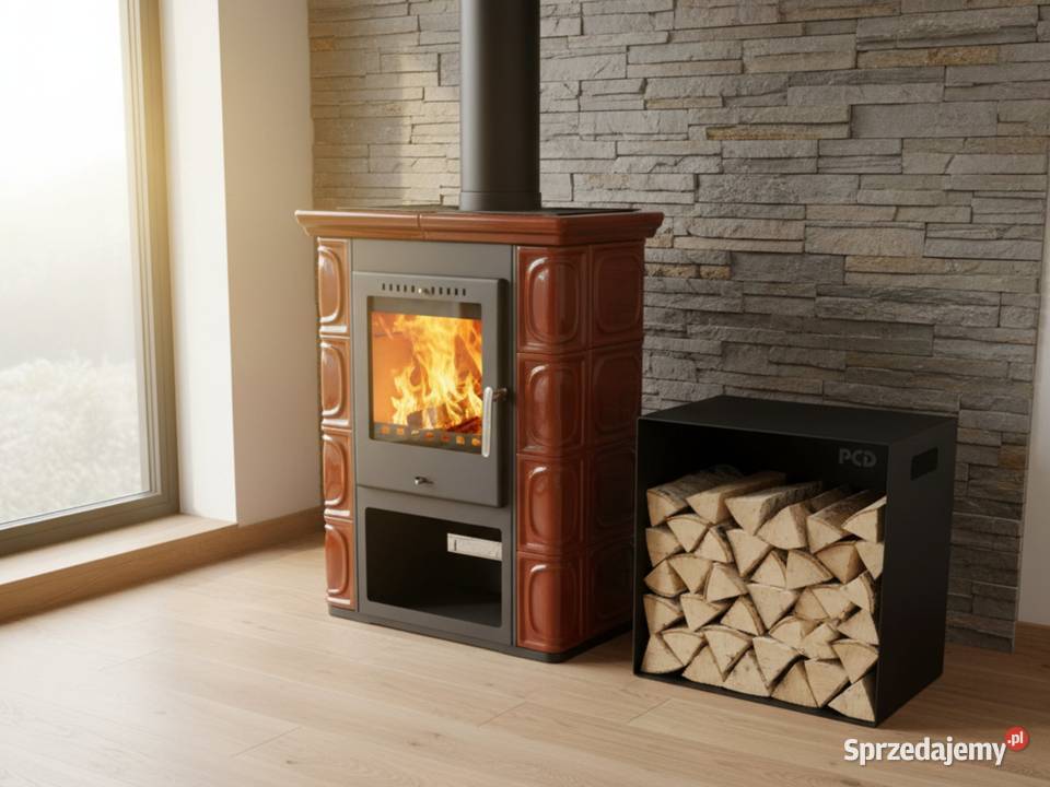 Piec piecyk kaflowy Thorma BORGHOLM Brązowy 7kw Piersno sprzedam