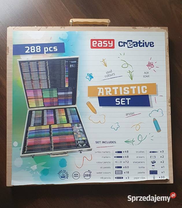 Zestaw plastyczny Easy Crestive 288 Dla Dziecka Radom
