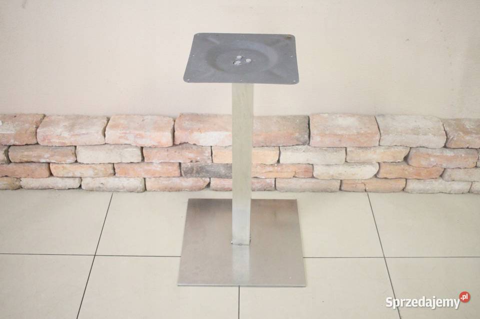 Kwadratowa podstawa stolika STAL NIERDZEWNA Góra