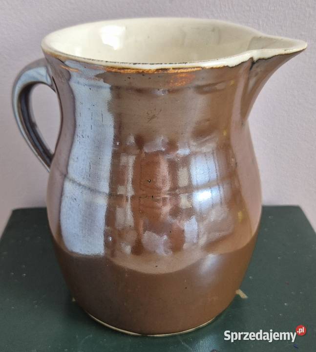 Dzbanek 1l ceramiczny Bochnia PRL Gdańsk