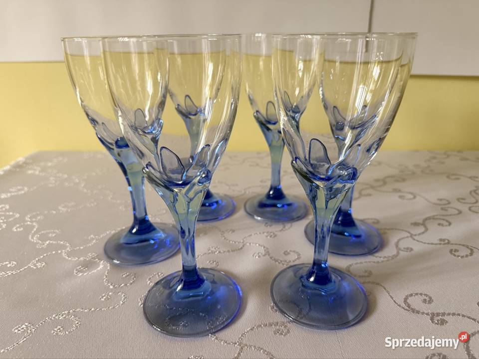 Kieliszki Rocco Bormioli Blue Stem 6 Vintage 200 śląskie