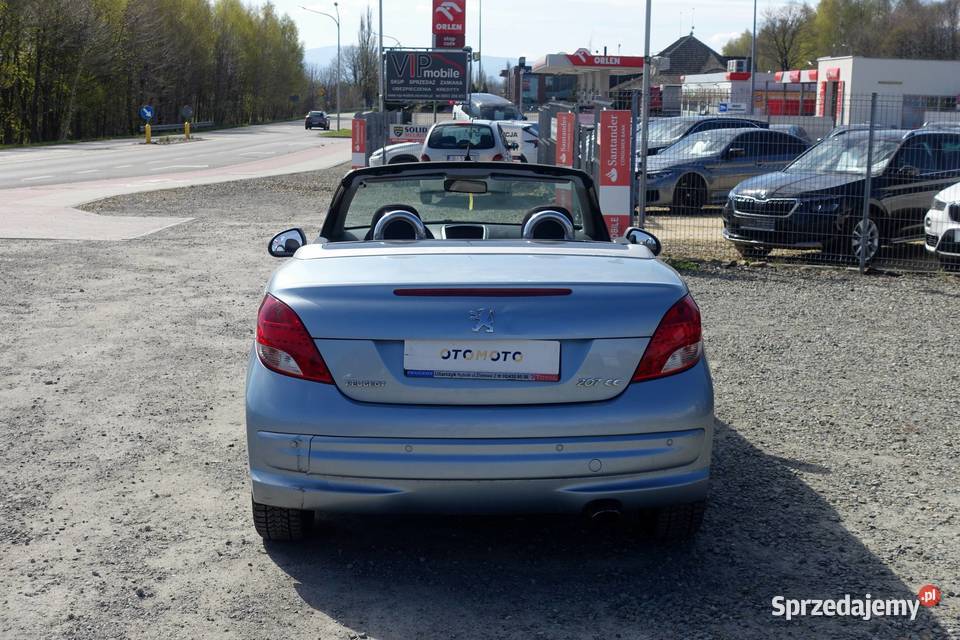 Peugeot 207CC 16 120 Kabriolet Zarejestrowany lakier metallic Buczkowice