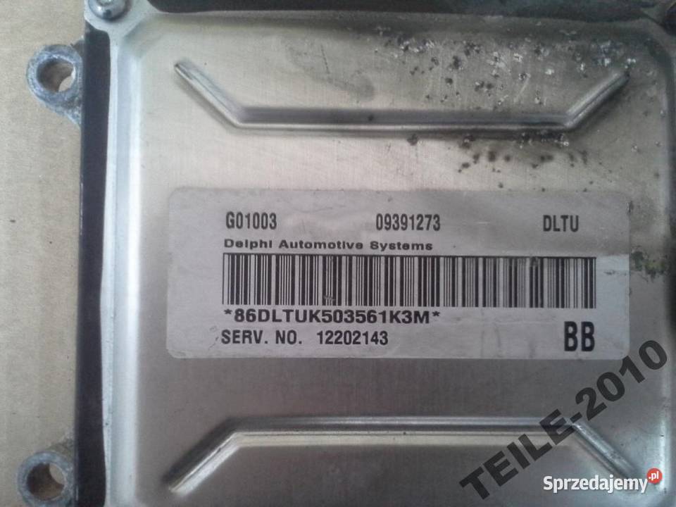 Komputer sterownik 09391273 DLTU WYSYŁKA K1 Międzychód