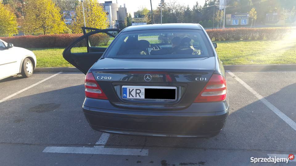 MERCEDES C200 22 CDI 2004r Kraków