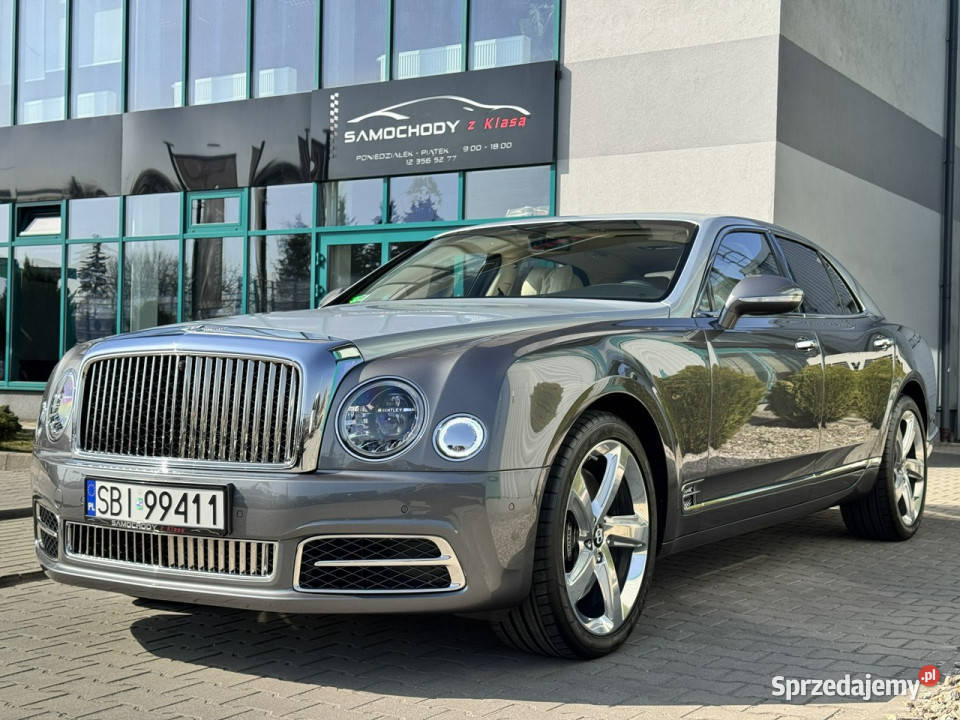 Bentley Mulsanne Speed 675 V8 Nowy Jedyny w światła LED małopolskie Węgrzce