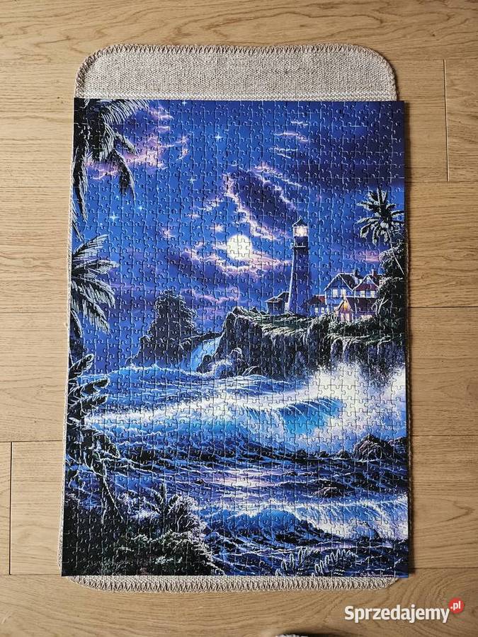 Puzzle Ravensburger Color Star Line 1000 el Puzzle pomorskie Gdańsk