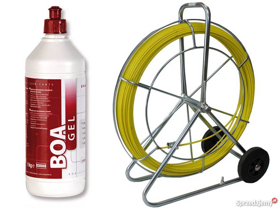 Wciągarka włókno szklane do kabli 150m 9mm mm na Jarocin sprzedam