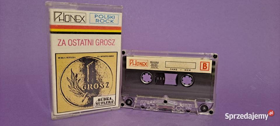 Budka Suflera Ostatni Grosz KASETA Phonex 90 małopolskie