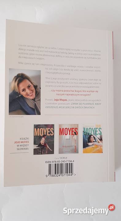 Srebrna zatoka okładka miękka Autor Moyes Jojo miękka z obwolutą Książki i Podręczniki Konstancin-Jeziorna