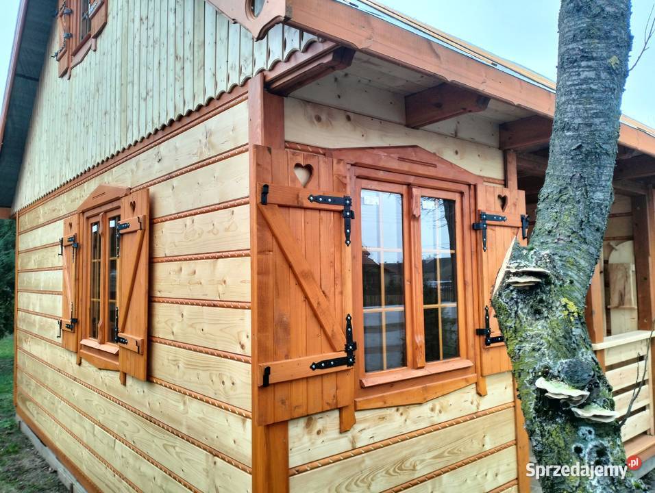 Domek drewniany do postawienia na własnej warmińsko-mazurskie Działdowo