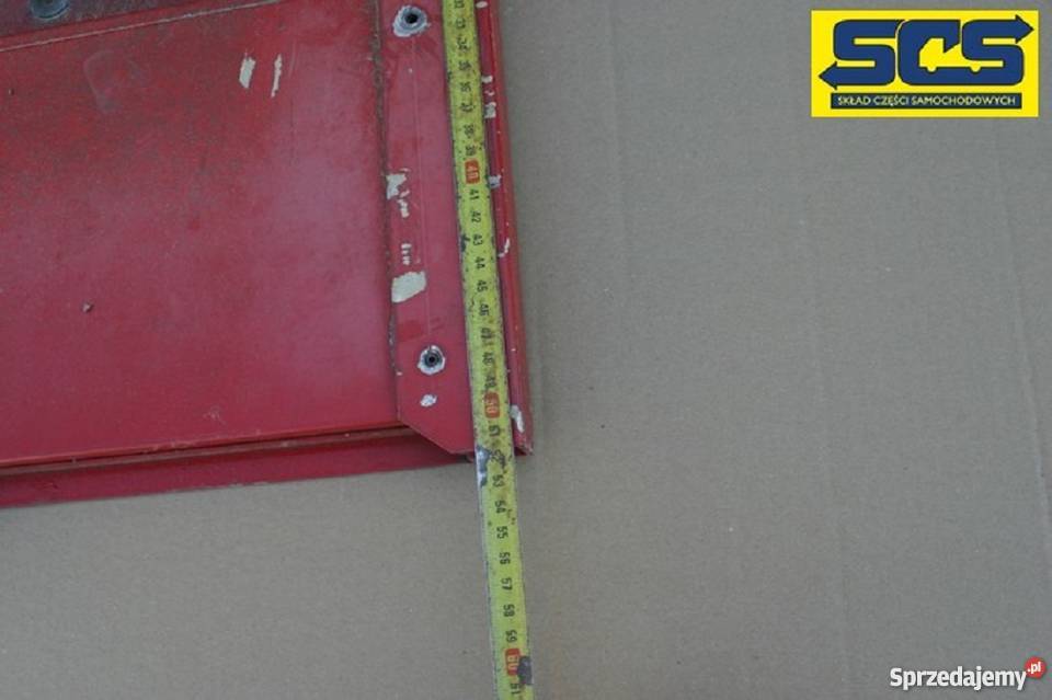 IVECO EUROCARGO KLAPA TYLNA BURTA ZABUDOWY ciężarowe Bieleń