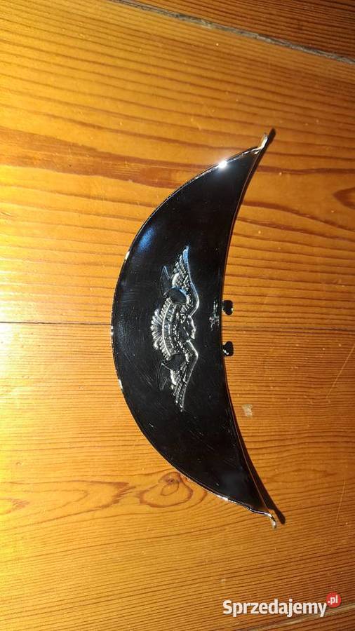 Daszek z orłem do lampy motocyklowej 5 34 cala wielkopolskie Konin