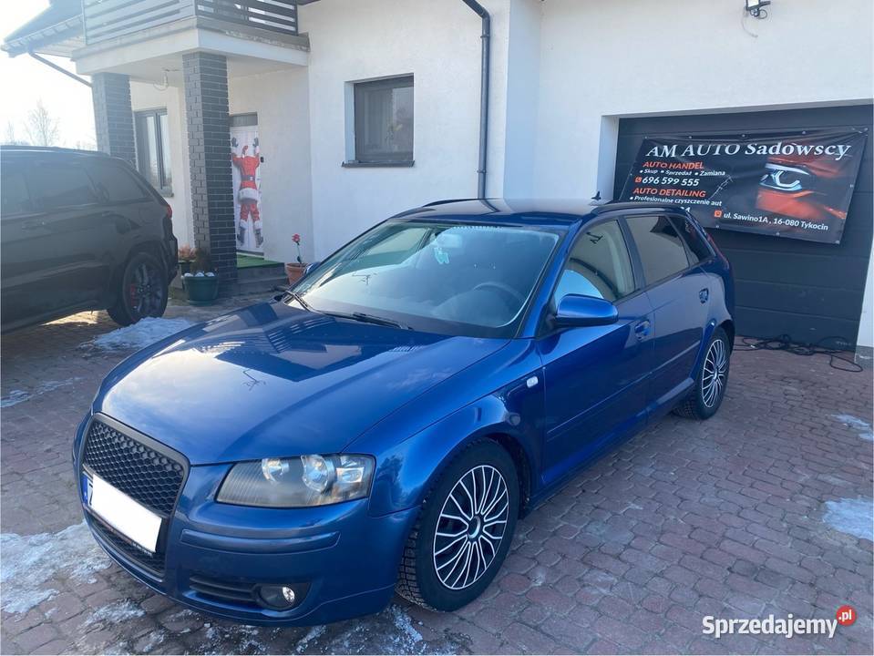 Audi A3 16 benzyna MPI 5 drzwi niebieski