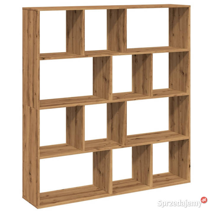 Regał dąb artisian 132x29x1415 materiał