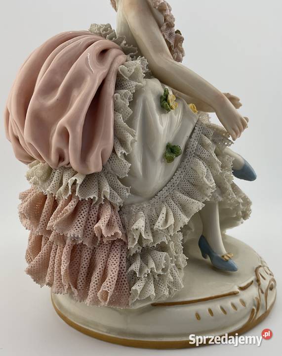 Antyczna Figurka Koronkowa Ernst Bohne Kraków