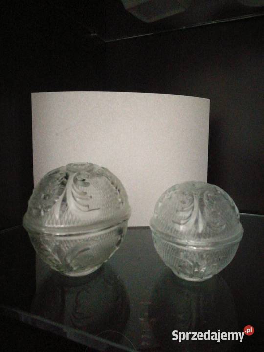 Jajka szklane Ząbkowice komplet Porcelana i szkło Choszczno