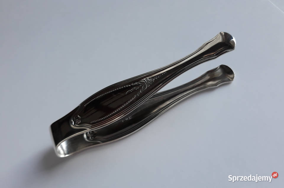 Posrebrzane szczypce do cukru WMF Dąbrowa Górnicza