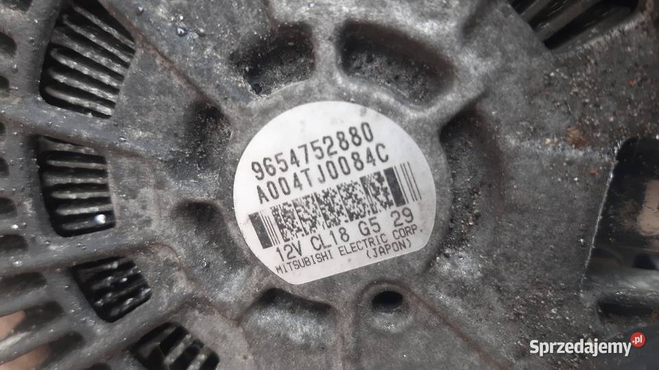 alternator peugeot 20 HDI 9654752880 A004TJ0084C dolnośląskie