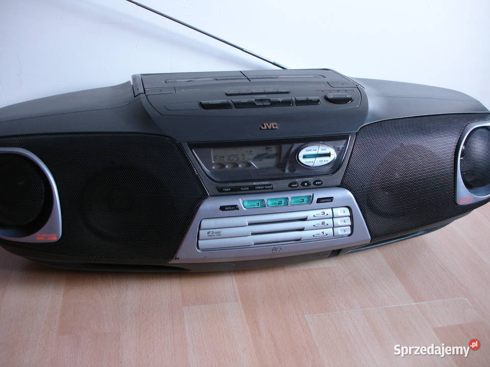 Radiomagnetofon JVC RCXC3BK Zielona Góra