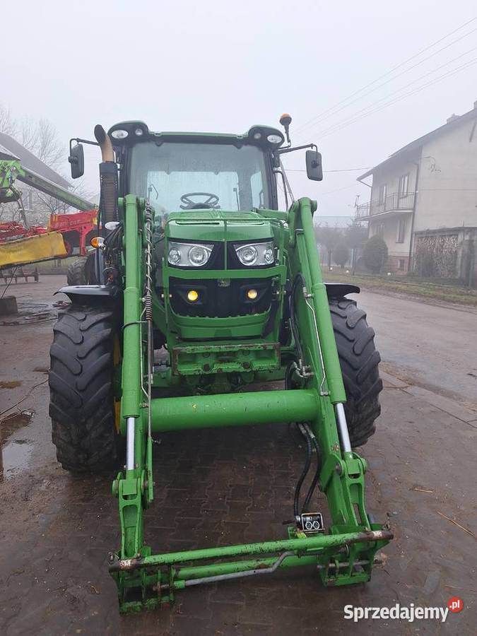John deere 6145 R z turem Stan orginal