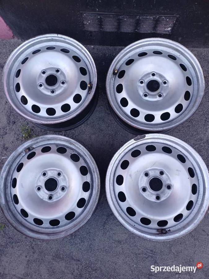Felgi stalowe 5x112 R16 6 12J x 16H2 Volkswagen OE Podbrzezie Dolne