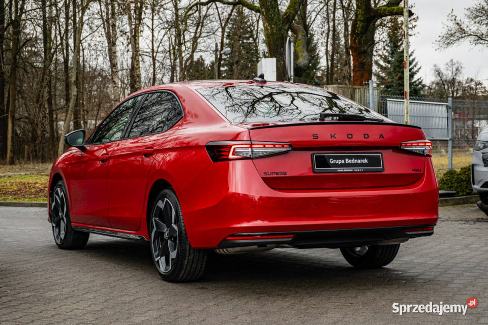 koda Superb Sportline 20 TSI 265 DSG 4x4 IV 2023 ESP łódzkie Łódź