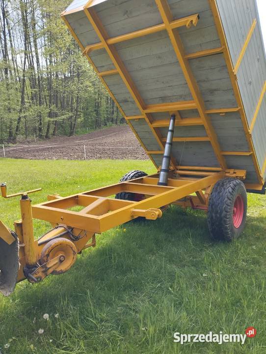 Przyczepa jednoosiowa 6t kiper światła chamulce małopolskie Zakliczyn